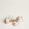 June Junior din piele nappa și inserții din piele metalică cu stea strălucitoare June Junior din piele nappa și inserții din piele metalică cu stea strălucitoare