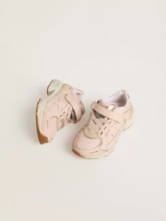 Junior Lightstar din piele roz și plasă, cu stea din piele roz Junior Lightstar din piele roz și plasă, cu stea din piele roz
