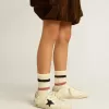 Junior Super-Star din piele cu stea strălucitoare și talpă cu toc Junior Super-Star din piele cu stea strălucitoare și talpă cu toc