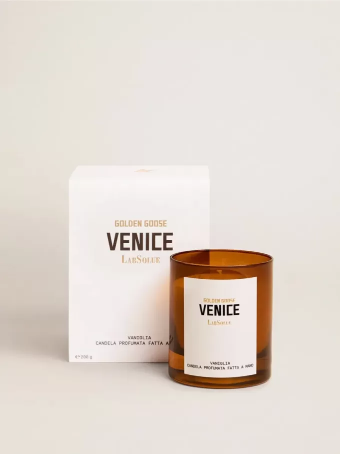Lumânare parfumată cu esență de vanilie Venice 200 g Lumânare parfumată cu esență de vanilie Venice 200 g