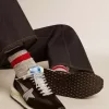 Marathon pentru bărbați, cu parte superioară din nailon ripstop negru și stea argintie Marathon pentru bărbați, cu parte superioară din nailon ripstop negru și stea argintie