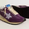 Marathon pentru femei, cu parte superioară din nailon violet și stea albă Marathon pentru femei, cu parte superioară din nailon violet și stea albă