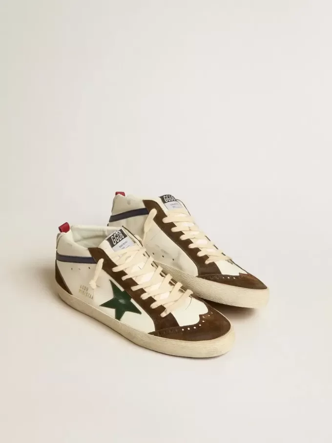 Mid Star cu stea din piele verde și flash din piele albastră Mid Star cu stea din piele verde și flash din piele albastră