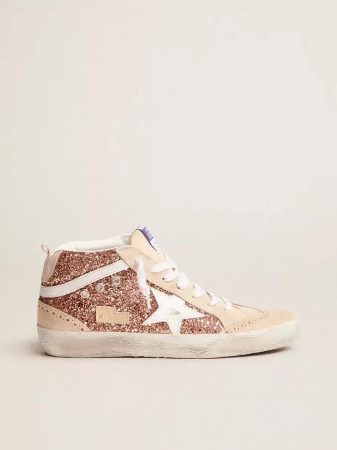 Mid Star pentru femei cu sclipici roz Mid Star pentru femei cu sclipici roz