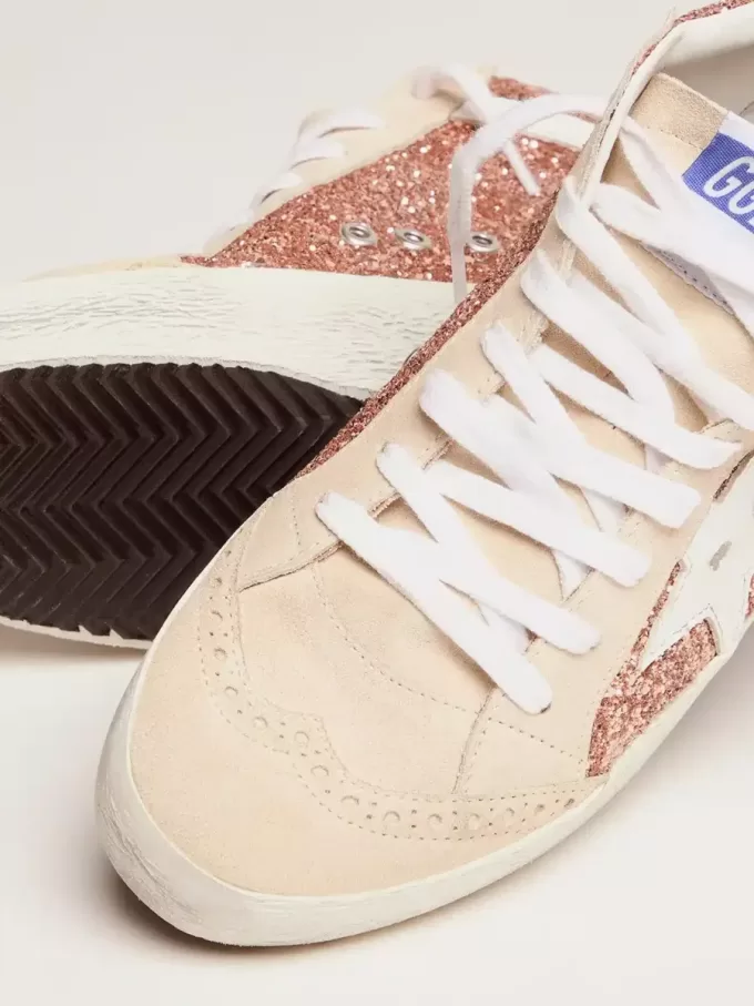 Mid Star pentru femei cu sclipici roz Mid Star pentru femei cu sclipici roz