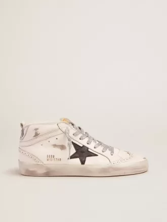 Mid Star pentru femei, cu talpă laminată și șireturi cu sclipici