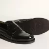 Mocasini Jerry din piele lăcuită neagră Mocasini Jerry din piele lăcuită neagră