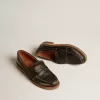 Mocasini Jerry pentru bărbați din piele neagră
