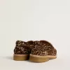 Mocasini Jerry pentru femei din piele de ponei cu imprimeu leopard Mocasini Jerry pentru femei din piele de ponei cu imprimeu leopard