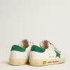 Old School Teen cu stea din piele de căprioară verde și bandă pe călcâi Old School Teen cu stea din piele de căprioară verde și bandă pe călcâi