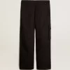 Pantaloni cargo negri Pantaloni cargo negri