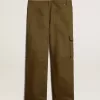 Pantaloni cargo verde măslin Pantaloni cargo verde măslin