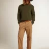 Pantaloni chino bej kaki din colecția Golden
