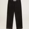 Pantaloni chino din bumbac negru pentru bărbați Pantaloni chino din bumbac negru pentru bărbați