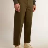 Pantaloni chino Golden Collection verde militar