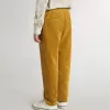 Pantaloni chino pentru băieți, de culoare tutun, cu broderie Pantaloni chino pentru băieți, de culoare tutun, cu broderie