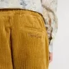 Pantaloni chino pentru băieți, de culoare tutun, cu broderie Pantaloni chino pentru băieți, de culoare tutun, cu broderie