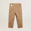 Pantaloni chino pentru băieți din bumbac caramel Pantaloni chino pentru băieți din bumbac caramel