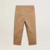 Pantaloni chino pentru băieți din bumbac caramel Pantaloni chino pentru băieți din bumbac caramel