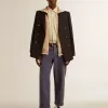 Pantaloni chino pentru bărbați, de culoare albastră, cu efect uzat Pantaloni chino pentru bărbați, de culoare albastră, cu efect uzat