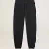Pantaloni de jogging albastru închis Pantaloni de jogging albastru închis