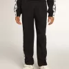 Pantaloni de jogging albastru închis cu dungă albă și stele contrastante Pantaloni de jogging albastru închis cu dungă albă și stele contrastante