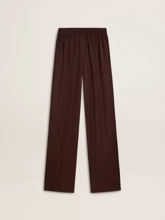 Pantaloni de jogging maro pentru femei