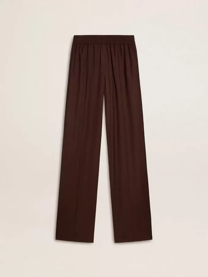 Pantaloni de jogging maro pentru femei Pantaloni de jogging maro pentru femei