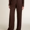Pantaloni de jogging maro pentru femei Pantaloni de jogging maro pentru femei