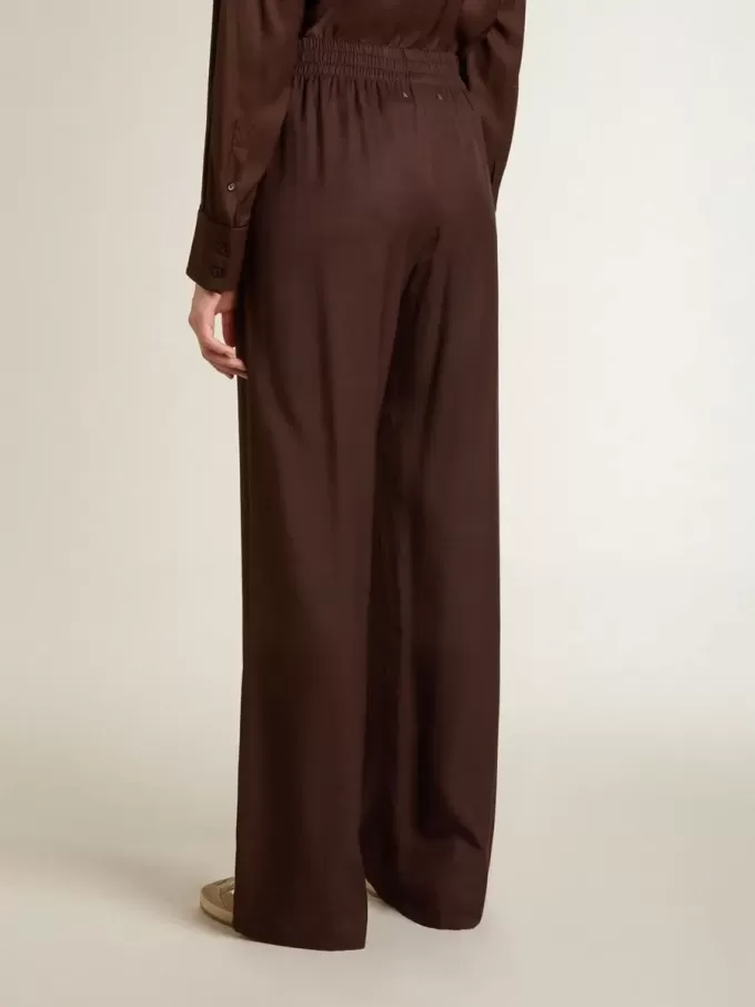 Pantaloni de jogging maro pentru femei Pantaloni de jogging maro pentru femei