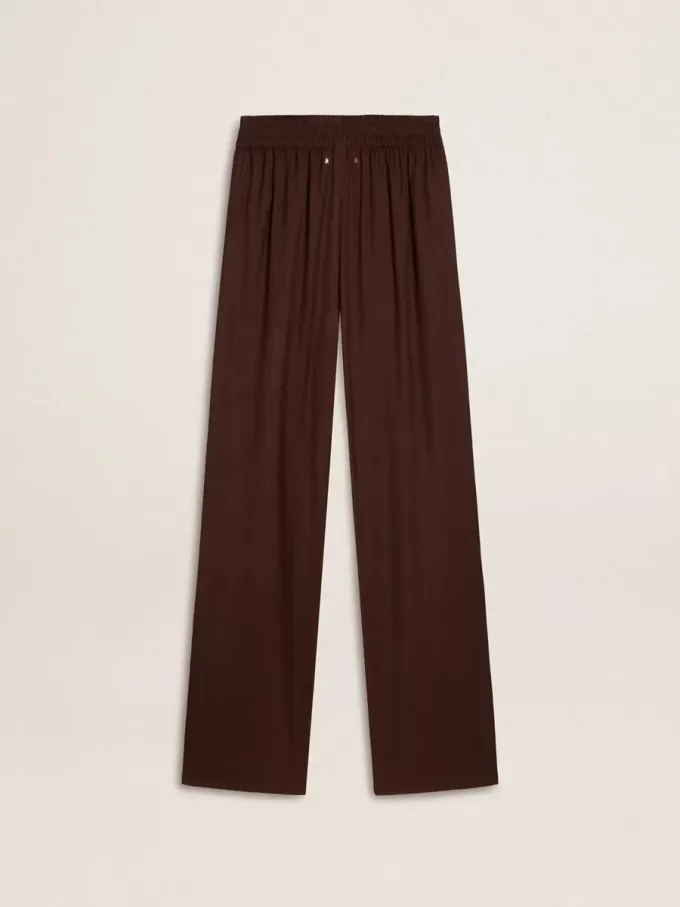 Pantaloni de jogging maro pentru femei Pantaloni de jogging maro pentru femei