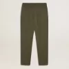 Pantaloni de jogging pentru băieți, de culoare verde militar, cu stele albe Pantaloni de jogging pentru băieți, de culoare verde militar, cu stele albe