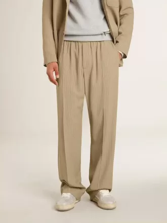 Pantaloni de jogging pentru bărbați, culoare travertin Pantaloni de jogging pentru bărbați, culoare travertin