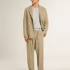 Pantaloni de jogging pentru bărbați, culoare travertin