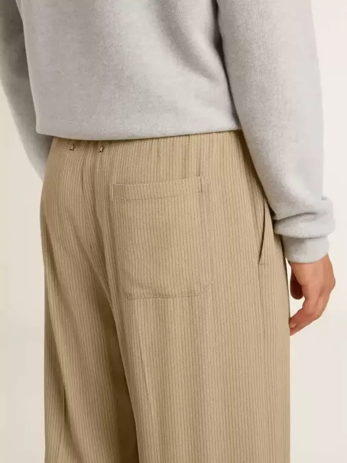 Pantaloni de jogging pentru bărbați, culoare travertin