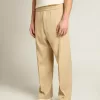 Pantaloni de jogging pentru bărbați, de culoare nisipiu, cu buzunar în spate Pantaloni de jogging pentru bărbați, de culoare nisipiu, cu buzunar în spate