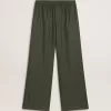 Pantaloni de jogging pentru bărbați, de culoare verde închis, cu dungi verticale Pantaloni de jogging pentru bărbați, de culoare verde închis, cu dungi verticale