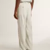 Pantaloni de jogging pentru bărbați din amestec de lână kaki Pantaloni de jogging pentru bărbați din amestec de lână kaki