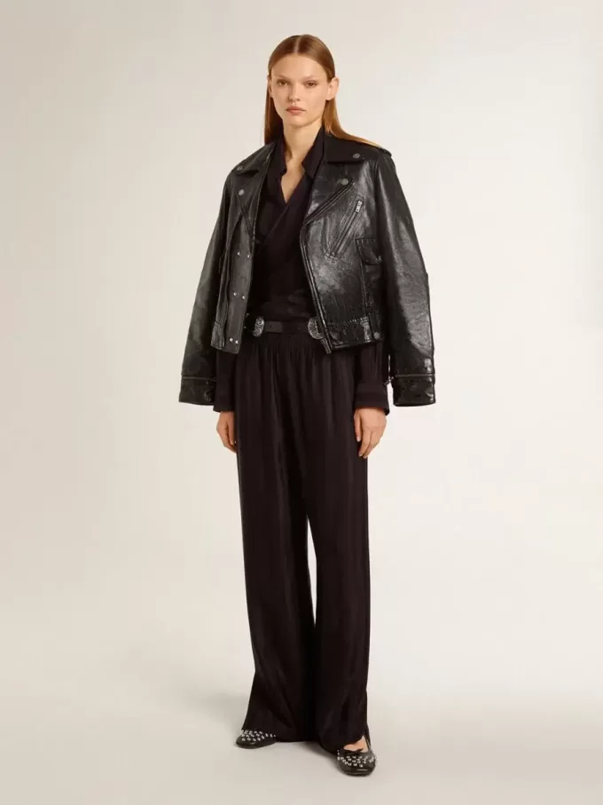 Pantaloni de jogging pentru femei cu fantă la gleznă Pantaloni de jogging pentru femei cu fantă la gleznă
