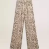 Pantaloni de jogging pentru femei cu imprimeu floral Pantaloni de jogging pentru femei cu imprimeu floral