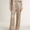Pantaloni de jogging pentru femei cu imprimeu floral Pantaloni de jogging pentru femei cu imprimeu floral