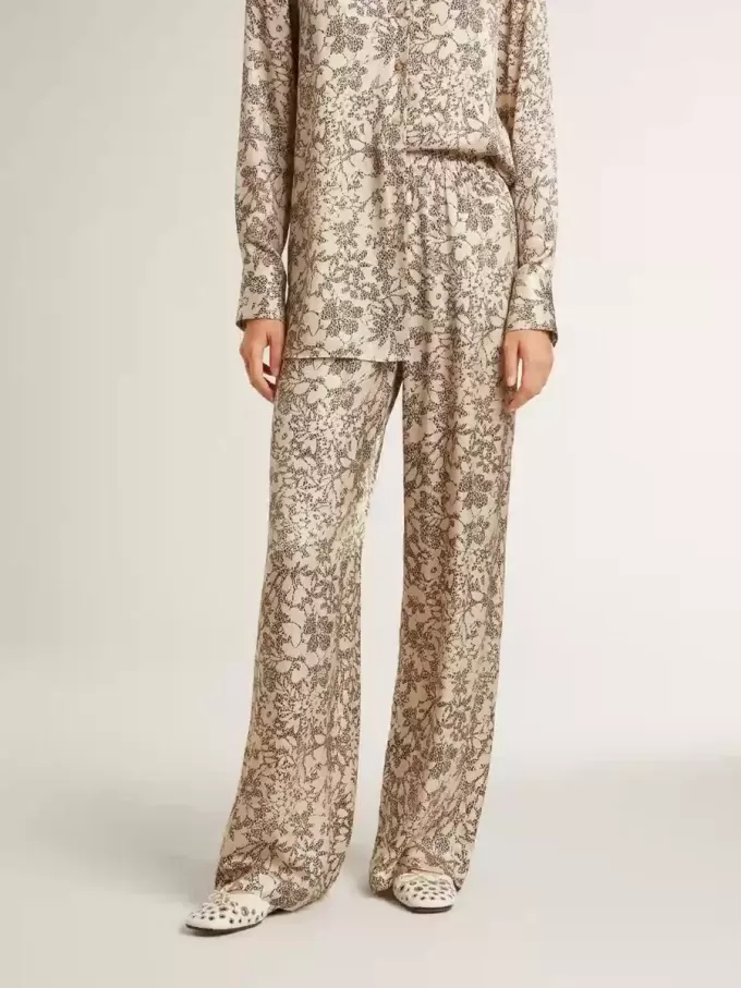 Pantaloni de jogging pentru femei cu imprimeu floral Pantaloni de jogging pentru femei cu imprimeu floral