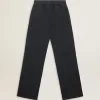 Pantaloni de jogging pentru femei, culoare albastru închis Pantaloni de jogging pentru femei, culoare albastru închis