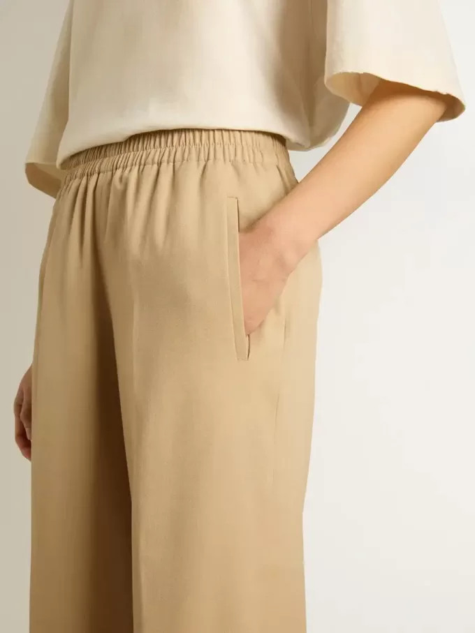 Pantaloni de jogging pentru femei, culoare nisip Pantaloni de jogging pentru femei, culoare nisip