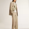 Pantaloni de jogging pentru femei, culoare travertin Pantaloni de jogging pentru femei, culoare travertin