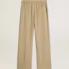 Pantaloni de jogging pentru femei, culoare travertin Pantaloni de jogging pentru femei, culoare travertin