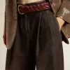 Pantaloni din bumbac pentru femei, cu spălare medie Pantaloni din bumbac pentru femei, cu spălare medie