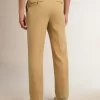 Pantaloni din gabardină de lână pentru bărbați, culoare nisip Pantaloni din gabardină de lână pentru bărbați, culoare nisip