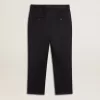 Pantaloni din lână albastru închis pentru băieți Pantaloni din lână albastru închis pentru băieți