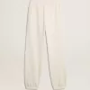 Pantaloni jogging albi